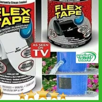

Isolasi perekat anti bocor extra kuat cepat flex tape pipa / aquarium