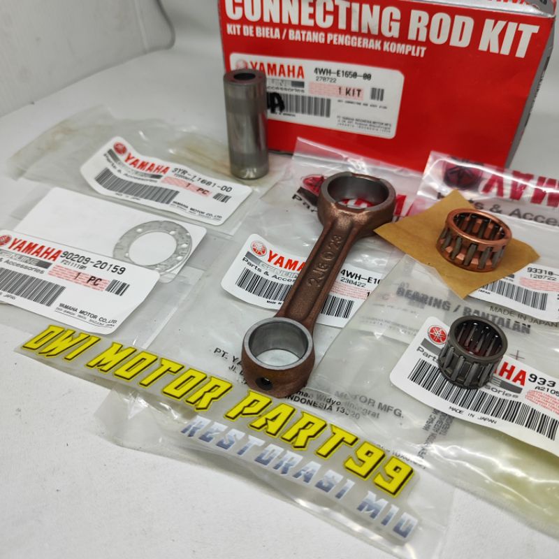 CONNECTING ROD KIT STANG SEHER KIT F1ZR FIZ R FIZR FORCE ONE ZR ORIGINAL