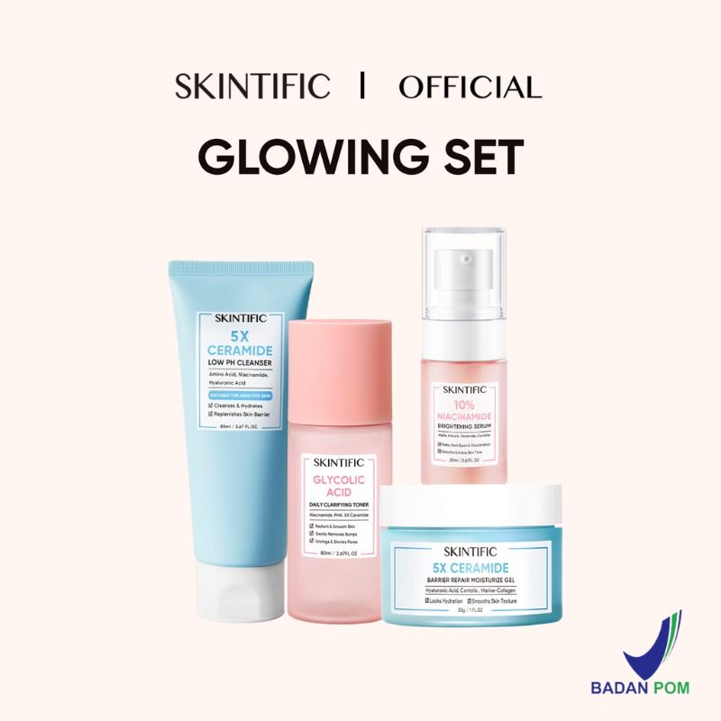 SKINTIFIC GLOWING SET