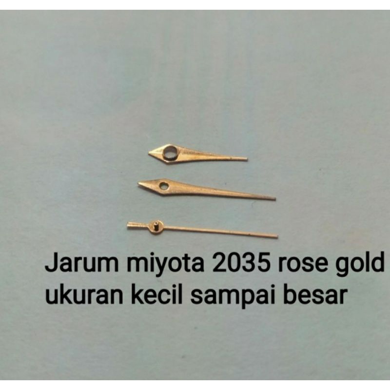 jarum jam tangan mesin miyota 2035,citizen