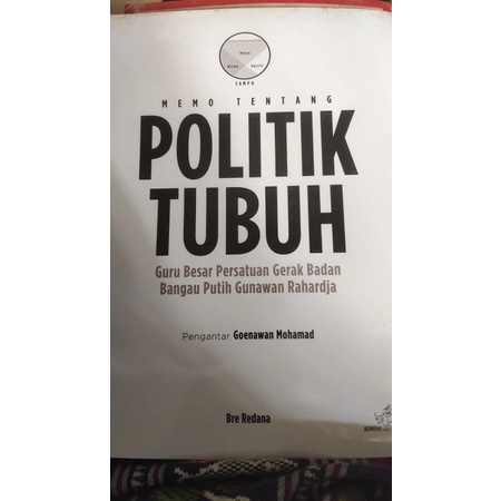 Memo tentang Politik Tubuh. Bre Redana