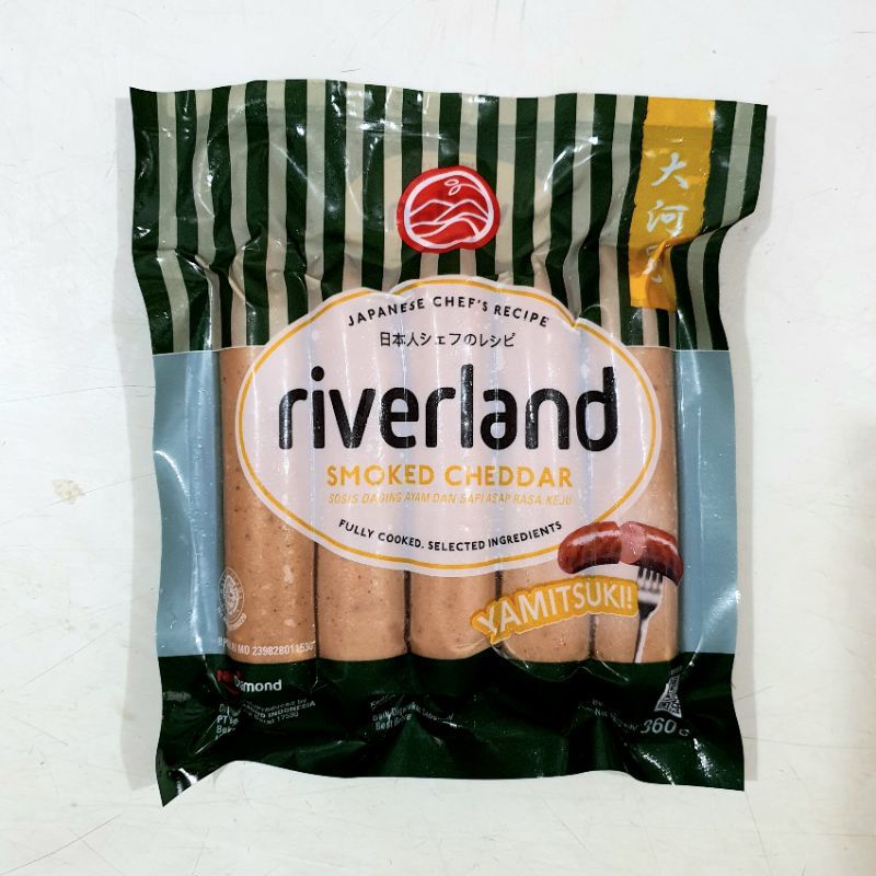 

Riverland Sosis Smoked Cheddar 360gr