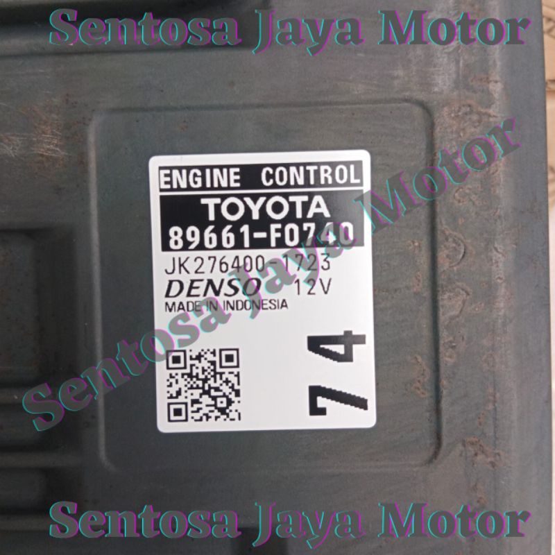 Ecu / Engine Control Unit / Computer Toyota Fortuner VRZ 2020-2022 | 89661-FA420 Original