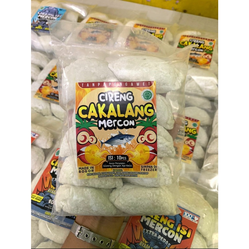 Cireng Isi Mercon Extra Pedas Isi 10 Pcs