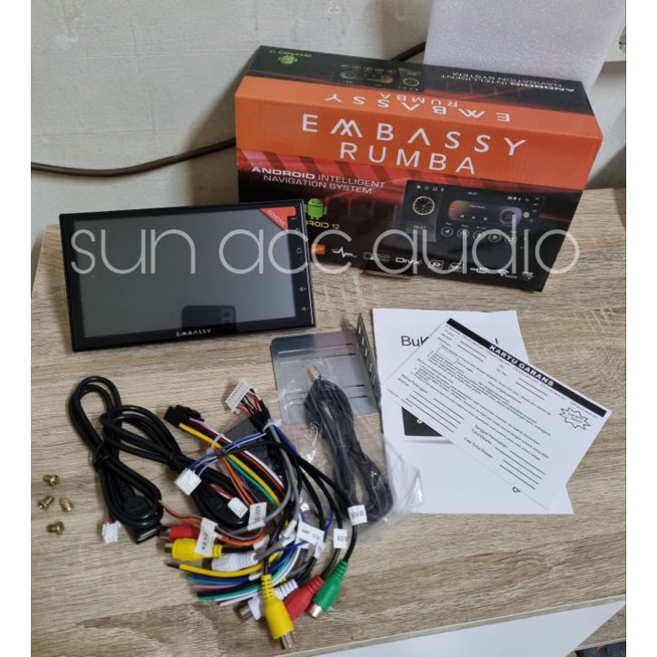 head unit android EMBASSY 7 inch ram 2GB rom 32GB