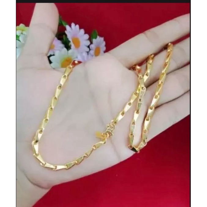 KALUNG PADI BESAR MOTIF EMAS 24K