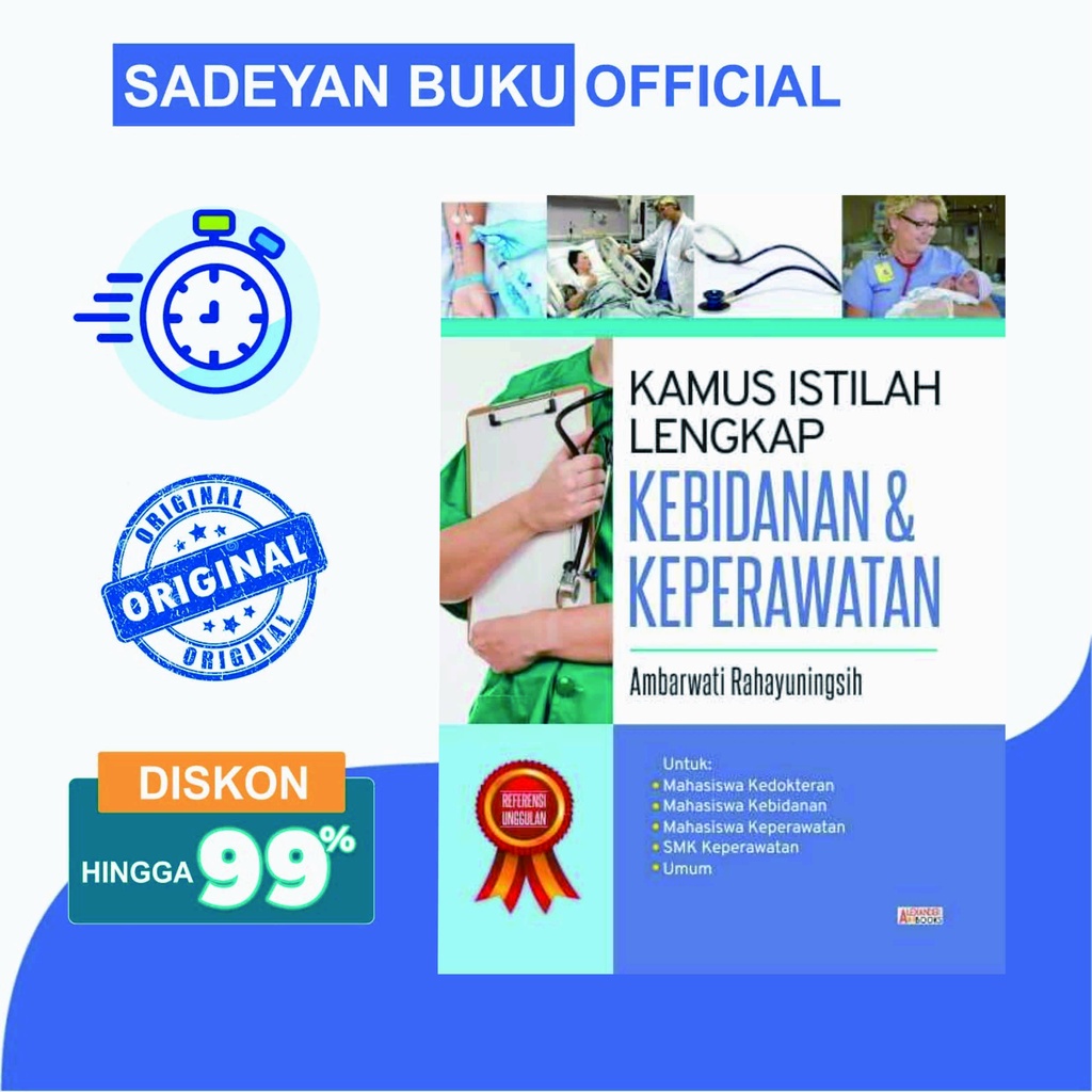 Jual Kamus Istilah Lengkap Kebidanan & Keperawatan - Indoliterasi ...