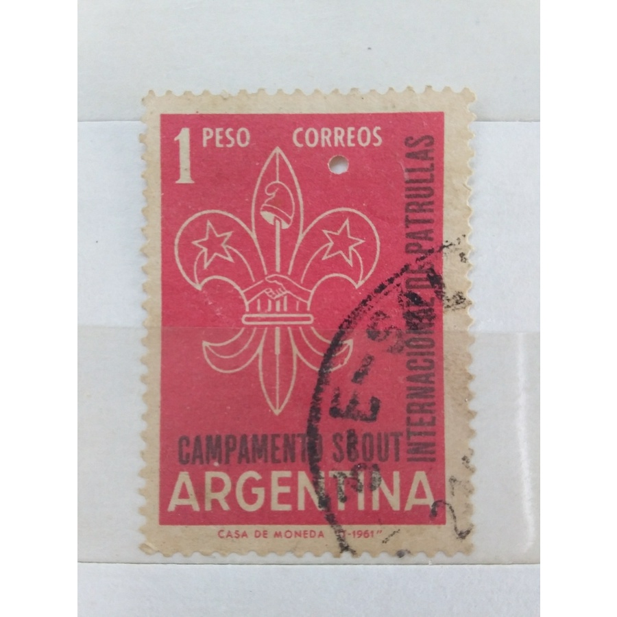 

prangko argentina 1961 used