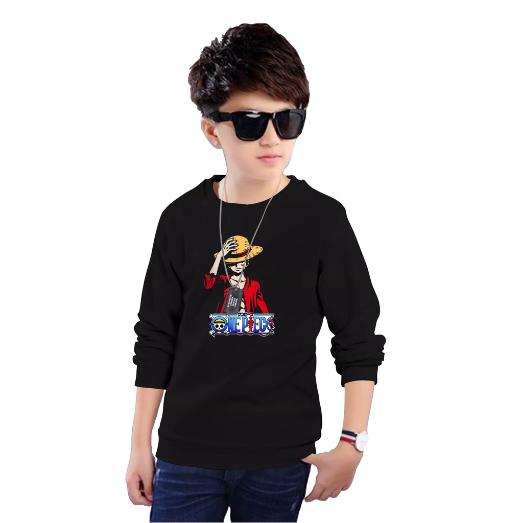 MODEL TERBARU SWEATER CREWNECK ANAK USIA 2-14 TAHUN /CREWNECK ANAK LAKI LAKI / CREWNECK PEREMPUAN TERLARIS