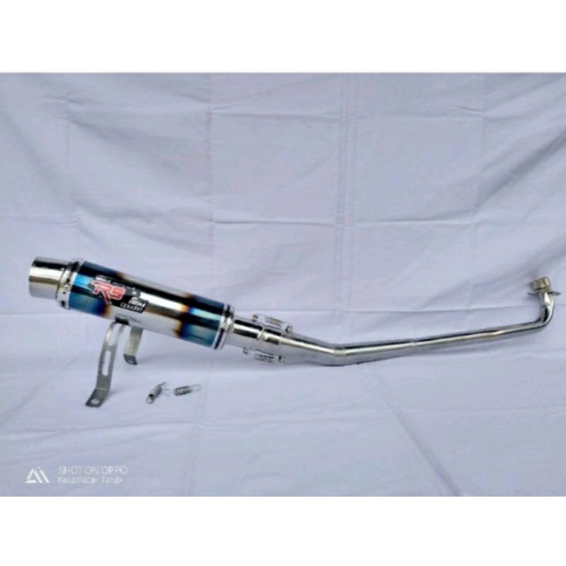 Cuci Gudang  Knalpot Motor Racing Universal Motor Bebek Honda Yamaha Suzuki