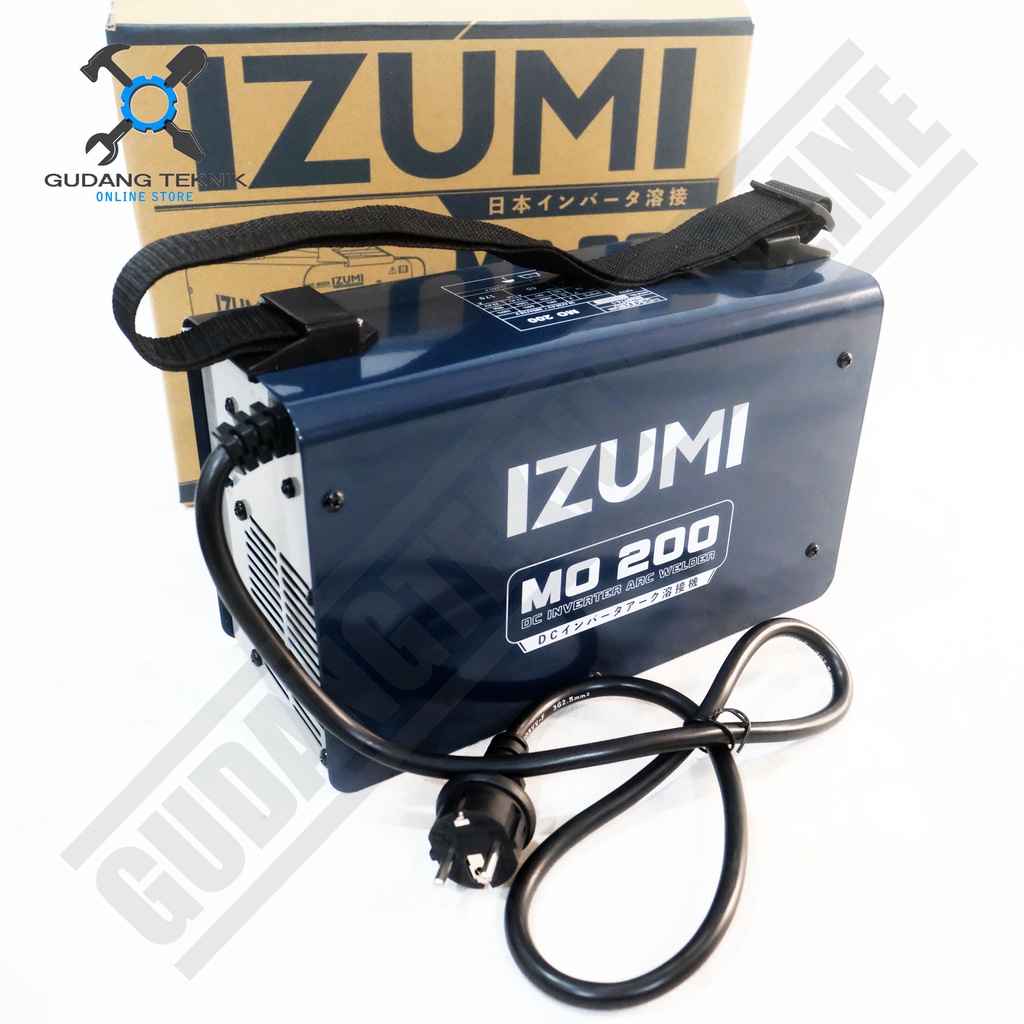 Mesin Las DC ARC IZUMI MO 200 / Mesin Inverter Trafo Travo Las MO-200 IZUMI - Inverter Welding IZUMI