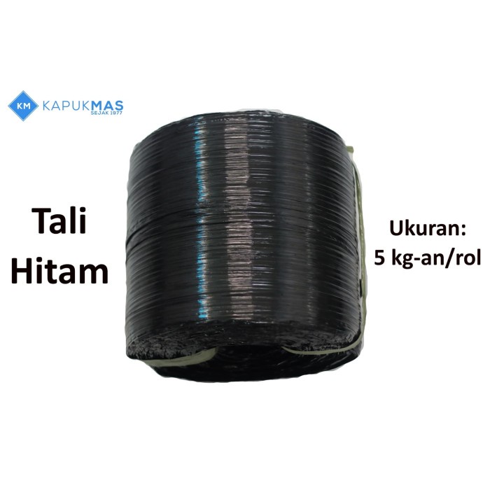 

Perekat Tali Plastik Rafia Hitam Bening