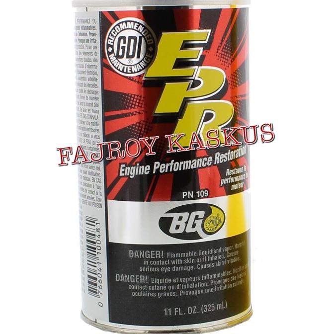 Engine Flush BG EPR Engine Performance Restoration (Baru & Murah)