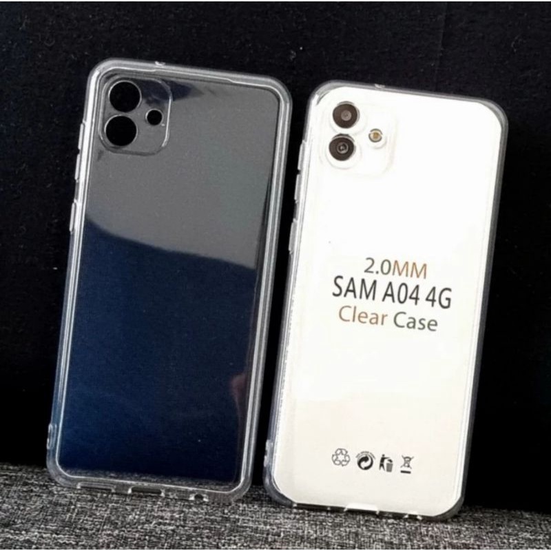 Case Samsung Galaxy A04s / A04 / A04e 4G Silikon Casing Soft Clear Bening Softcase