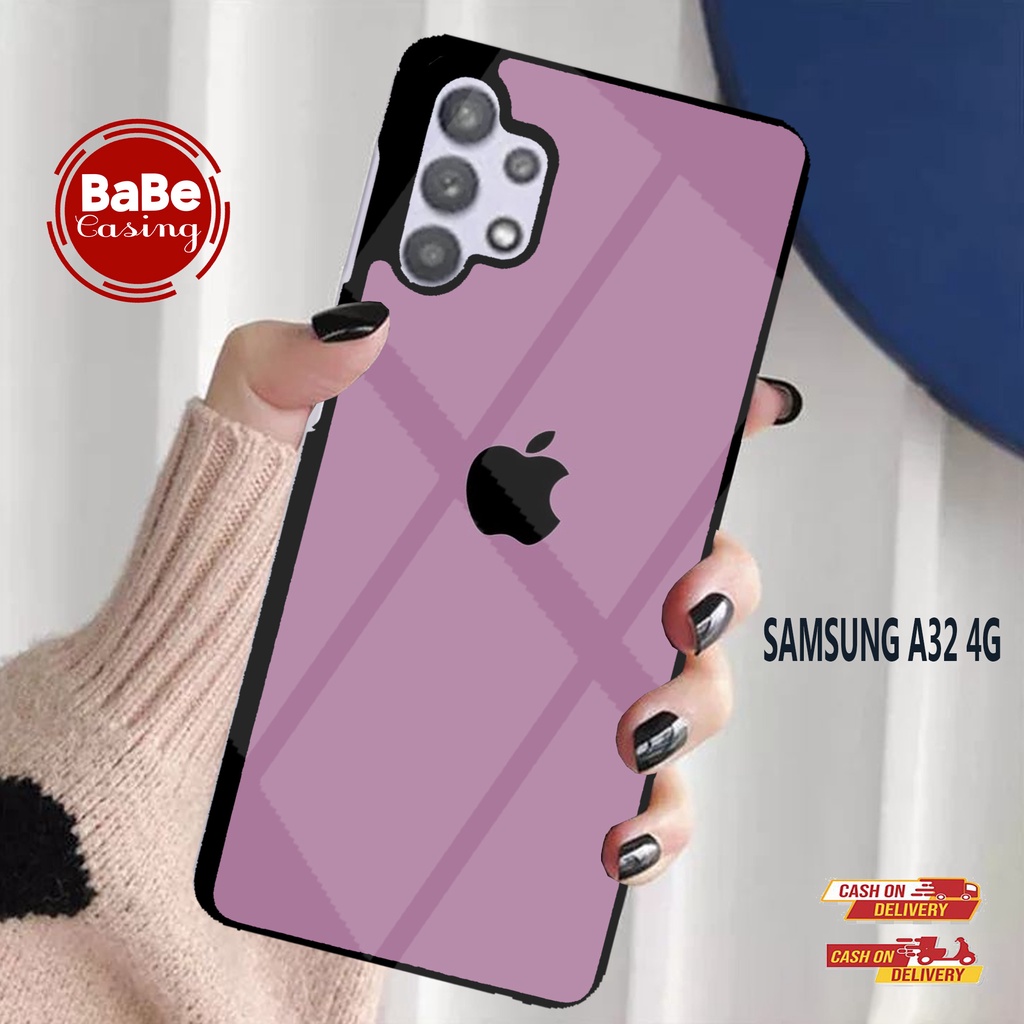 Case Samsung A32 4G Casing Hp Samsung A32 4G Apel 02 Casing Softcase Hardcase Premium Case Glossy