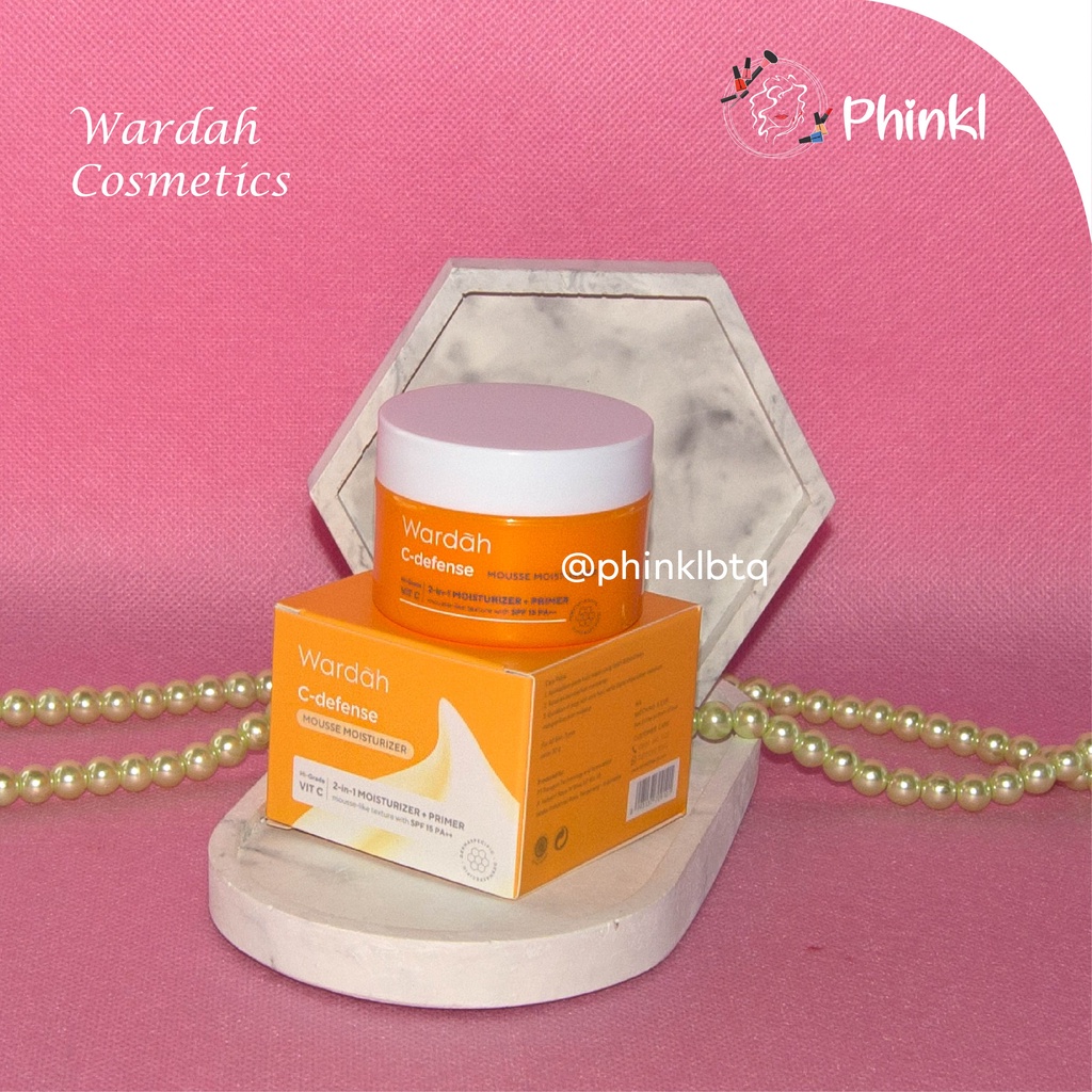 `ღ´ PHINKL `ღ´ ᘺᗩᖇᕲᗩᕼ Wardah c defense series vitamin c / face mist creamy wash whip foam DD Cream moisturizer serum