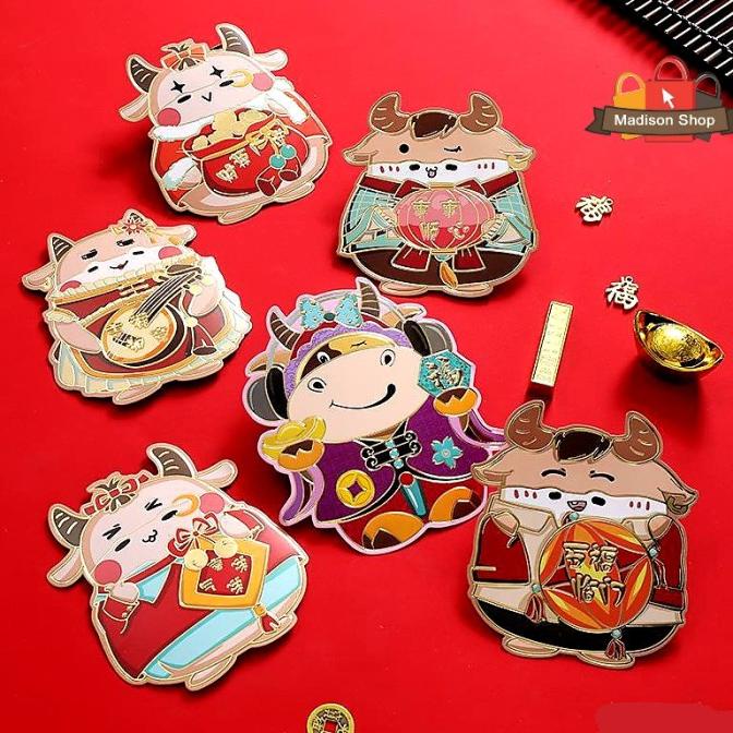 

TERLARIS ANGPAO 3D KERBAU AMPAO EMAS 2021 GANTUNG IMLEK ANAK AMPAU DEKORASI TERBAIK