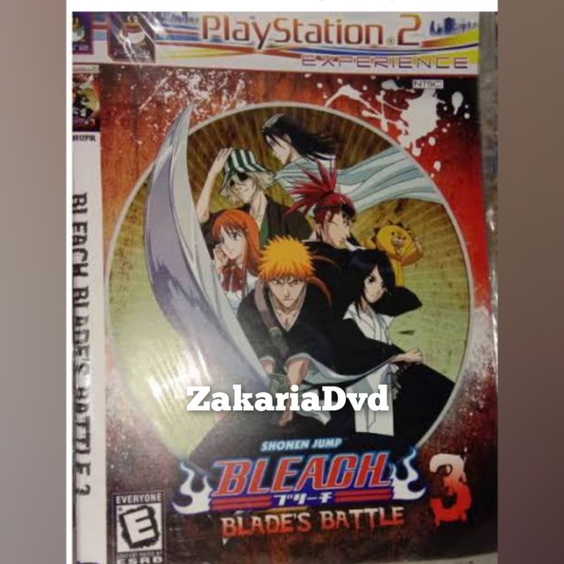 Kaset Ps 2 Bleach blade Battle 3