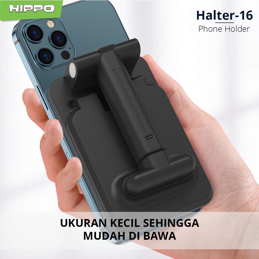 Hippo Halter 16 Foldable Phone Holder Anti slip &amp; Anti Scratch