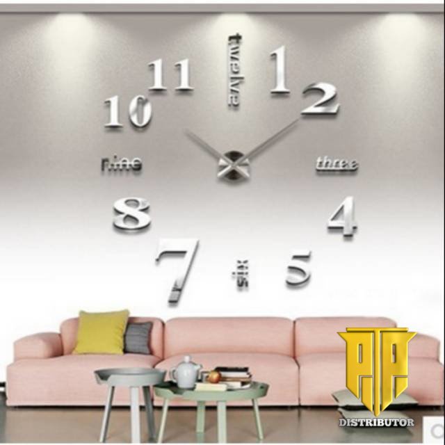 jam dinding besar jumbo raksasa DIY Giant