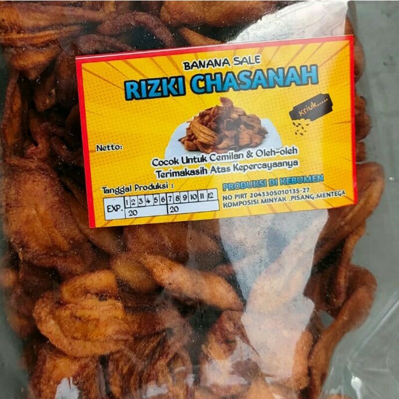 

SALE PISANG KRIUK RENYAH KHAS KEBUMEN