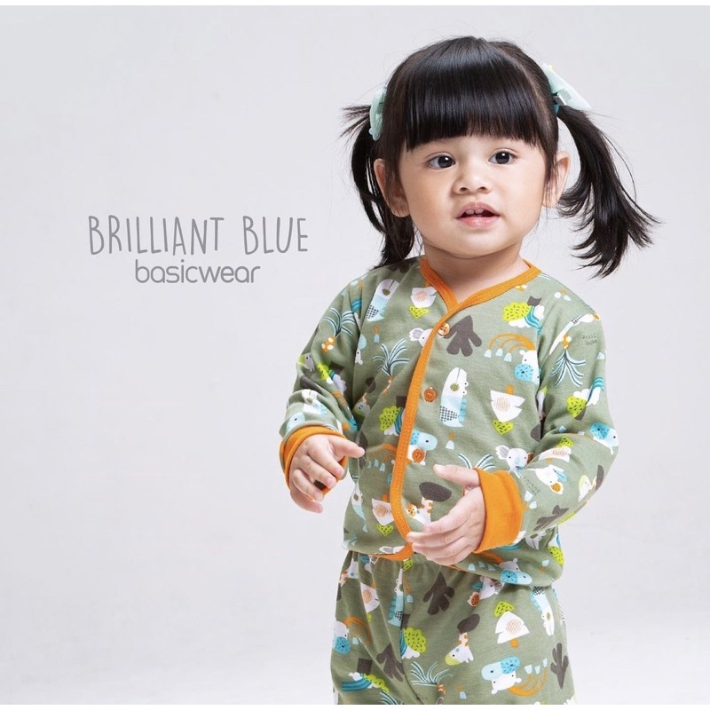 VELVET JUNIOR STELAN PANJANG KANCING DEPAN SIZE S / M / L - stelan anak