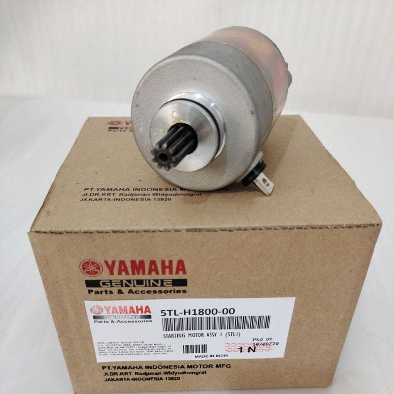 Dinamo Starter stater Starting Motor Assy Yamaha Mio lama Sporty ORIGINAL India Distributor Sparepar