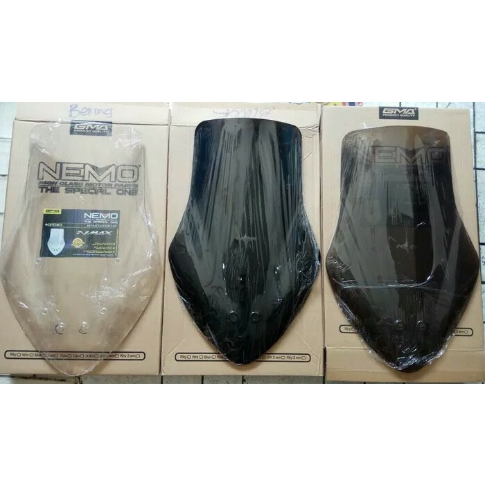 Visor Nmax NEMO / Windshield Nmax NEMO / Pelindung Angin Nmax / Winsil