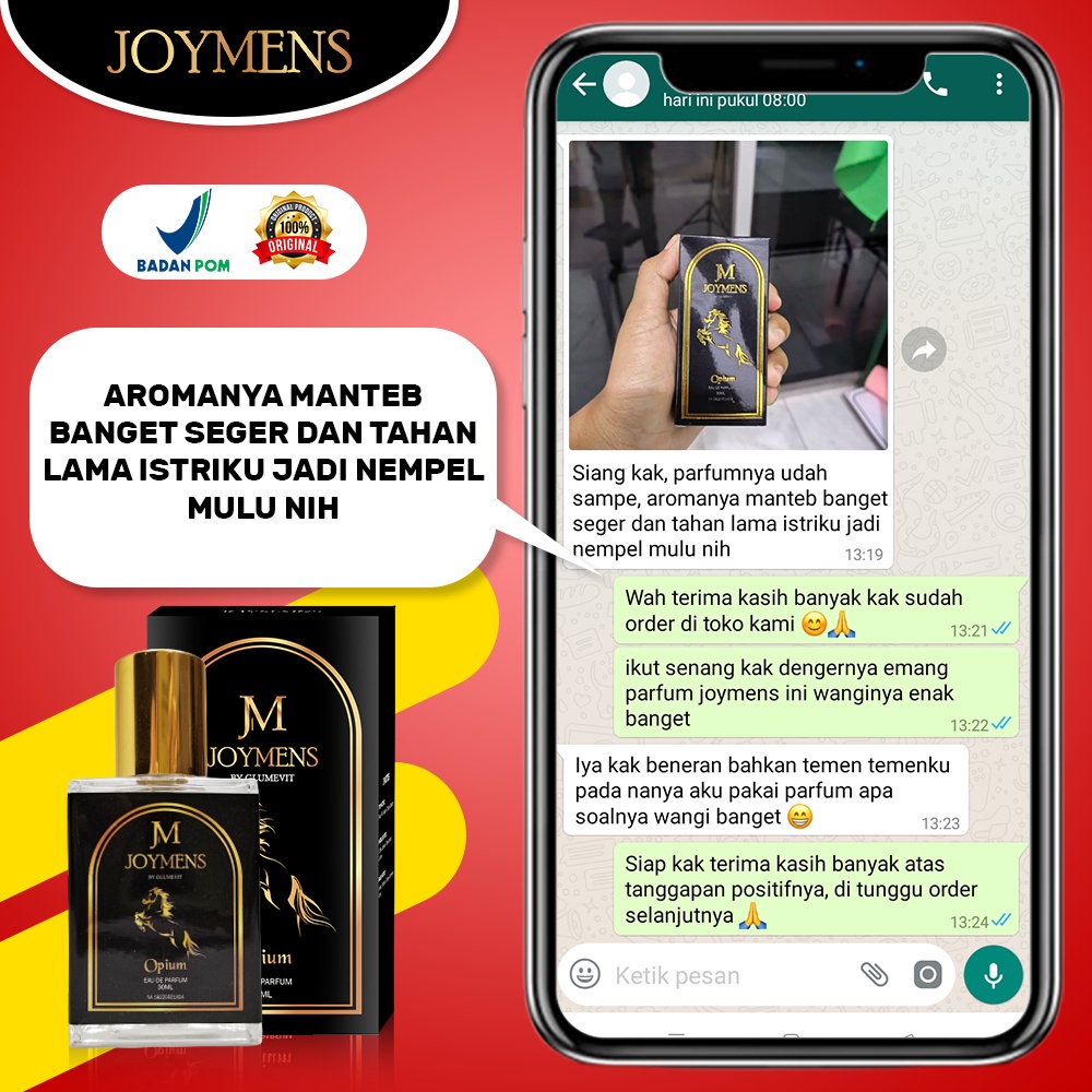 PARFUM JOYMENS BELI 1 DAPAT 3 FREE EMAS JOYMENS PERFUME JOYMENS PARFUM PEMIKAT JOYMENS PARFUM PRIA PARFUM BLACK OPIUM PARFUM JANTAN GAGAH PRIA DEWASA PARFUM PERINDU JOYMENS PARFUM BPOM