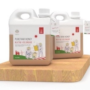 

Madu Murni Tava Nektar Kaliandra 1kg 100% Pure Raw Honey Asli Alami