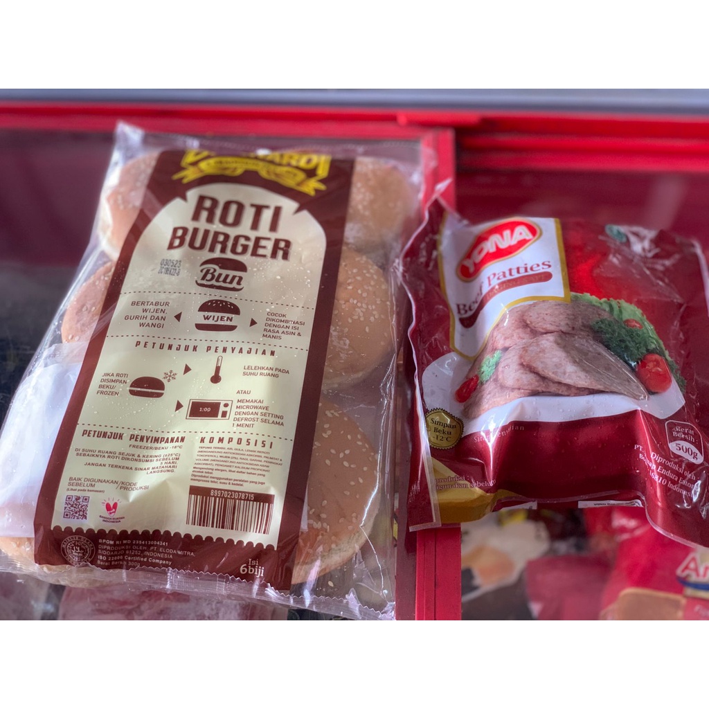 

[PROMO] paket burger Premium (bernardi+yonna)