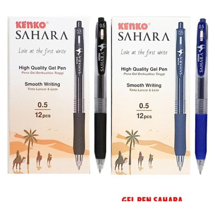 

TERMURAH Pulpen Gel Kenko Sahara (12pcs) /ALAT TULIS AESTHETIC/ALAT TULIS SEKOLAH/ALAT TULIS SET/ALAT TULIS LENGKAP/ALAT TULIS ANAK/ALAT TULIS LUCU
