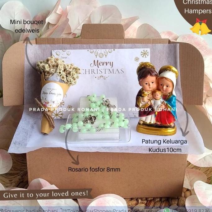 

CHRISTMAS HAMPERS/GIFT NATAL/KADO NATAL/PATUNG KELUARGA KUDUS/HADIAH FDB85565DS