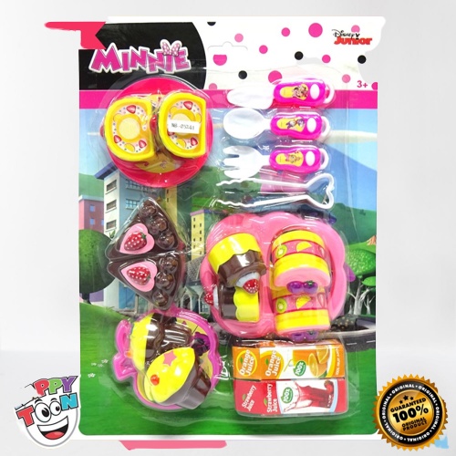 HAPPY TOON 03241 FOODSET MICKEY MOUSE 02 Mainan Kue Kue Kecil