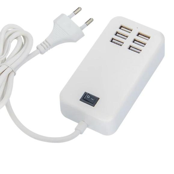 Adaptor USB Charger 6 Port / Charger USB 6 Port / Travel Usb - 4 Port Usb