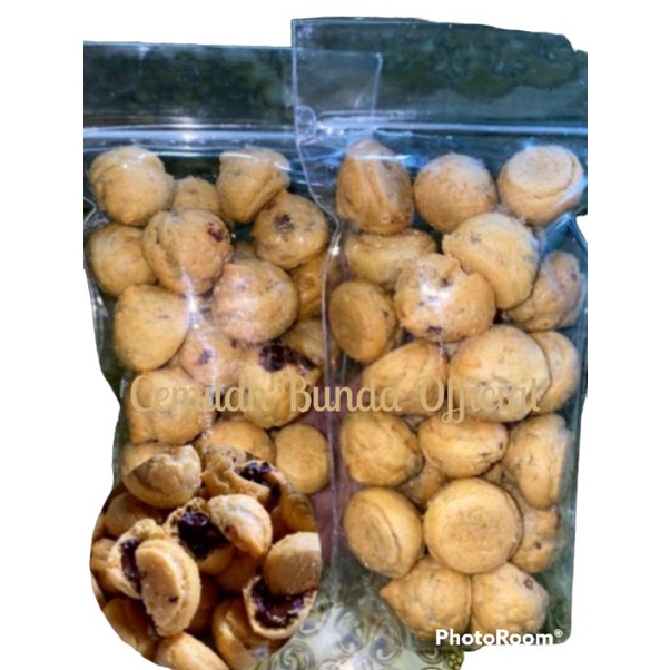 

[Cemilan Bunda official] SOES COKLAT BULAT/KUE SOES COKLAT 100gram