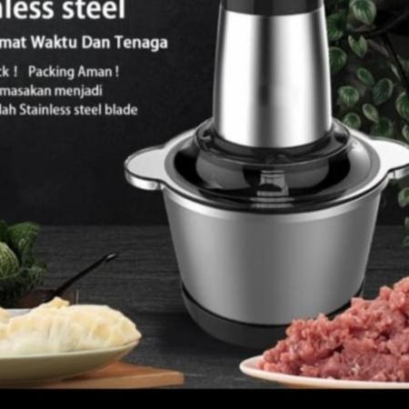 Blender Daging Stainless Jumbo Chopper Blender Elektrik Penggiling