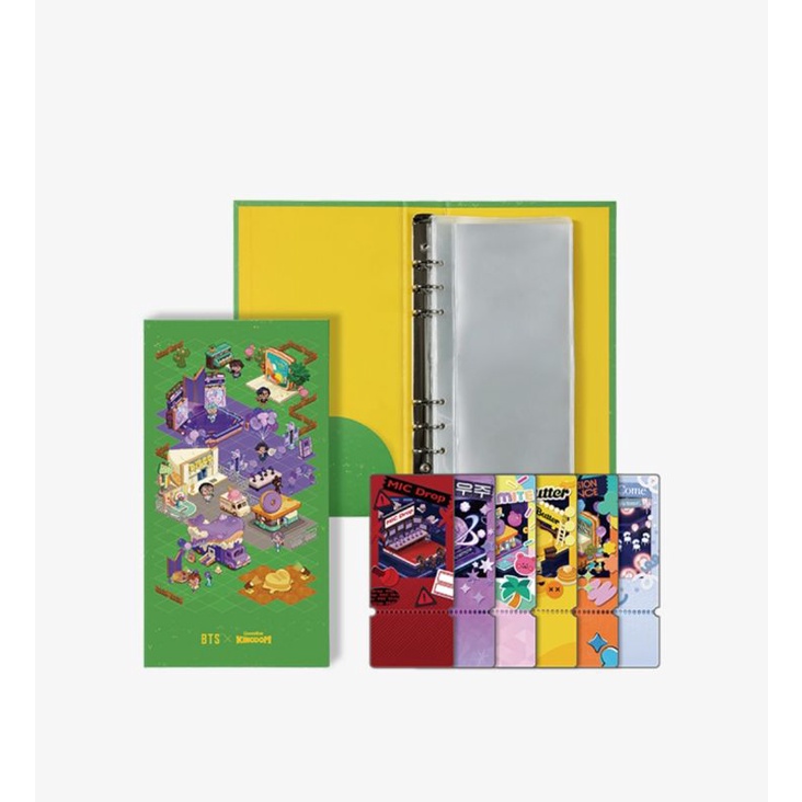 

PRE ORDER MULTI BINDER BTS X COOKIE RUN
