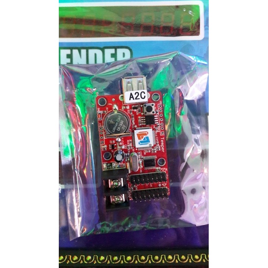 Controller running text A2C