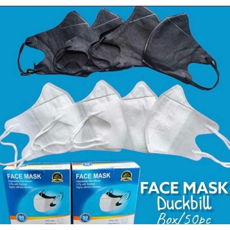 Masker Duckbill Facemask/ Masker Duckbill/ Masker Duckbill ECER
