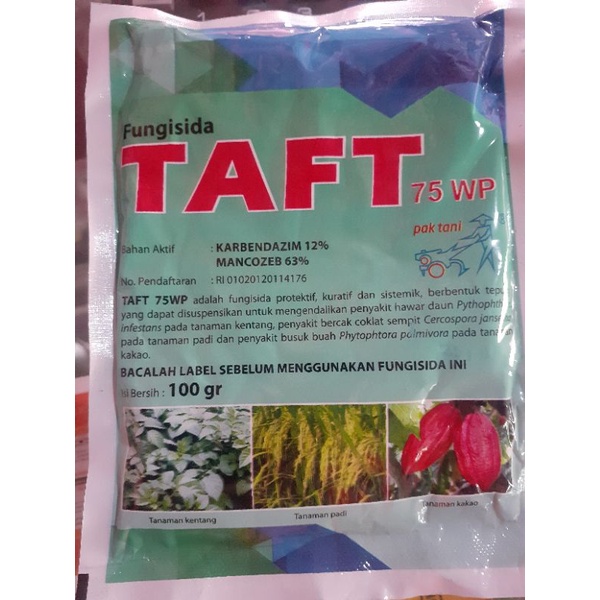 FUNGISIDA TAFT 75 WP FUNGISIDA