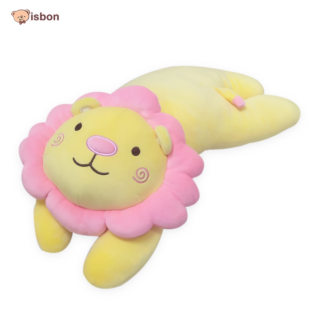 Boneka singa Ly Fancy Lion Bantal Kepala Tidur Anak Lucu Bahan Premium by Istana Boneka