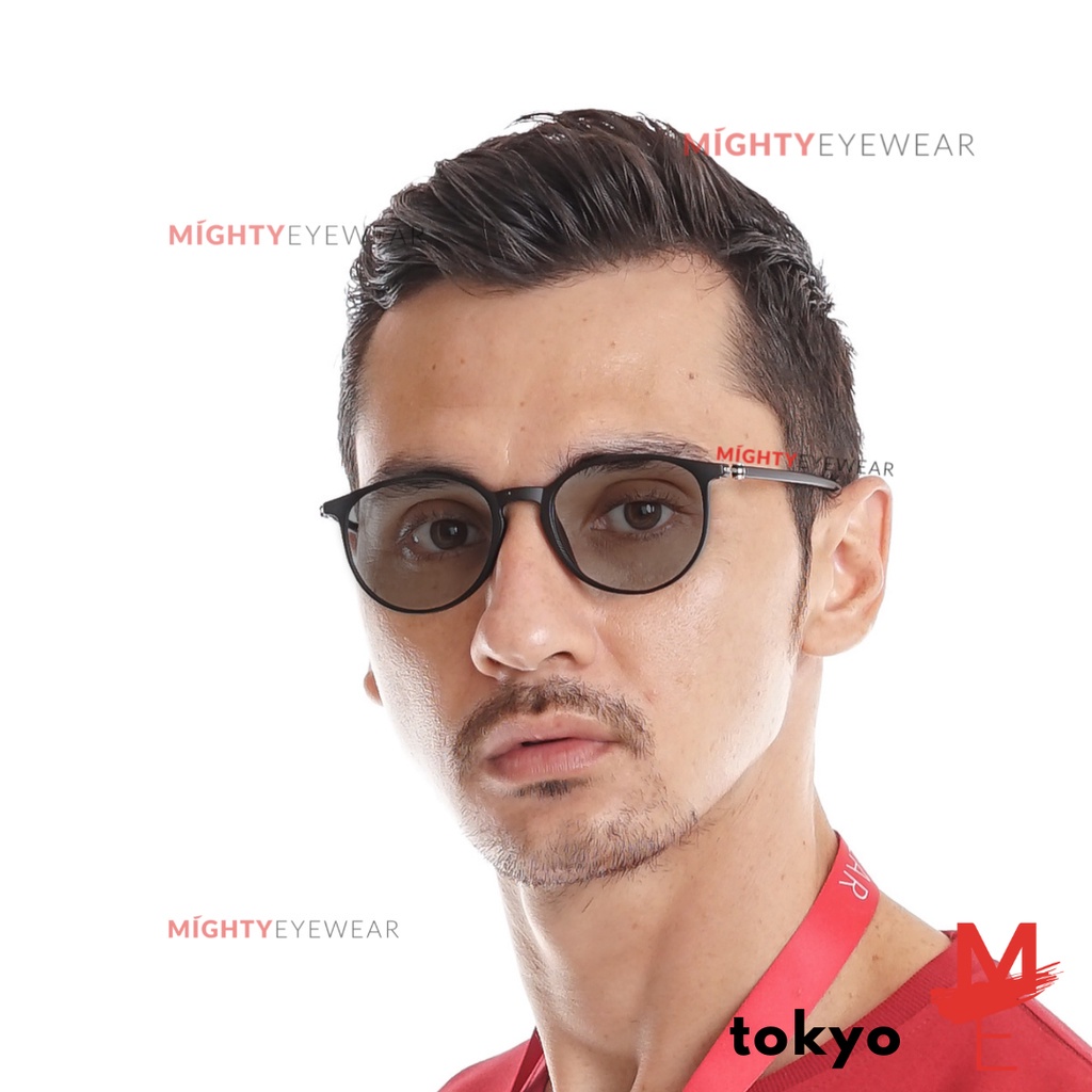 KACAMATA PHOTOCHROMIC / ANTIRADIASI / BlueRay Plastik PRIA - TOKYO