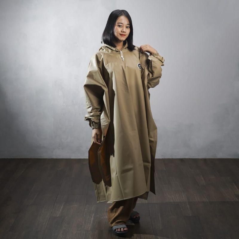 RAINCOAT,JAS HUJAN PRIA WANITA PONCO LENGAN/KELELAWAR BY KALOKA BAHAN TEBAL