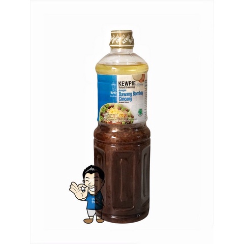 

KEWPIE SALAD DRESSING GRATED ONION SAUCE- SAUS PARUTAN BAWANG 1 L