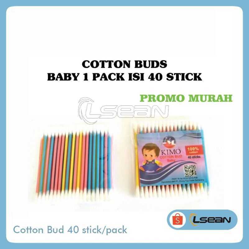 Cotton Bud Korek Kuping Bayi dan Dewasa Isi 40