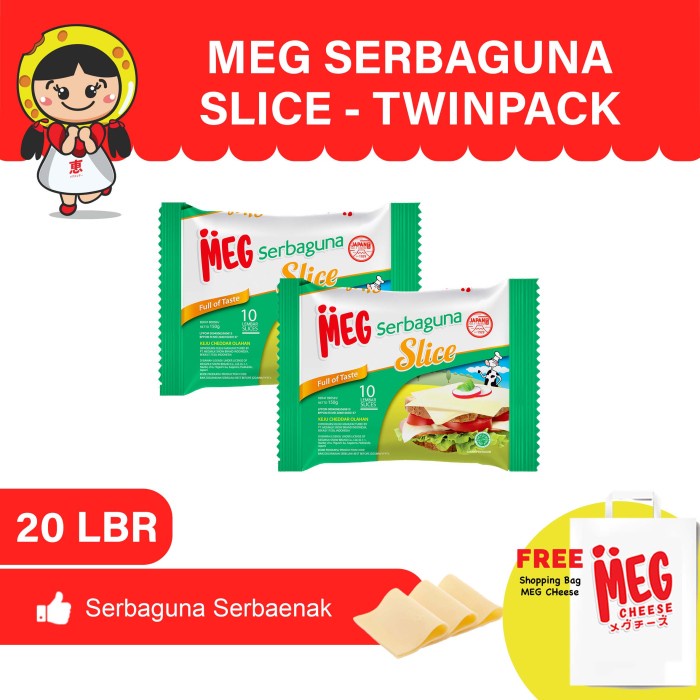 

T0P MEG KEJU SERBAGUNA SLICE 10 SLICES TWIN PACK - FREE GIFT NICE