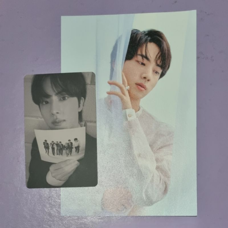 Photocard PC Postcard Poca Jin BTS Proof Standard