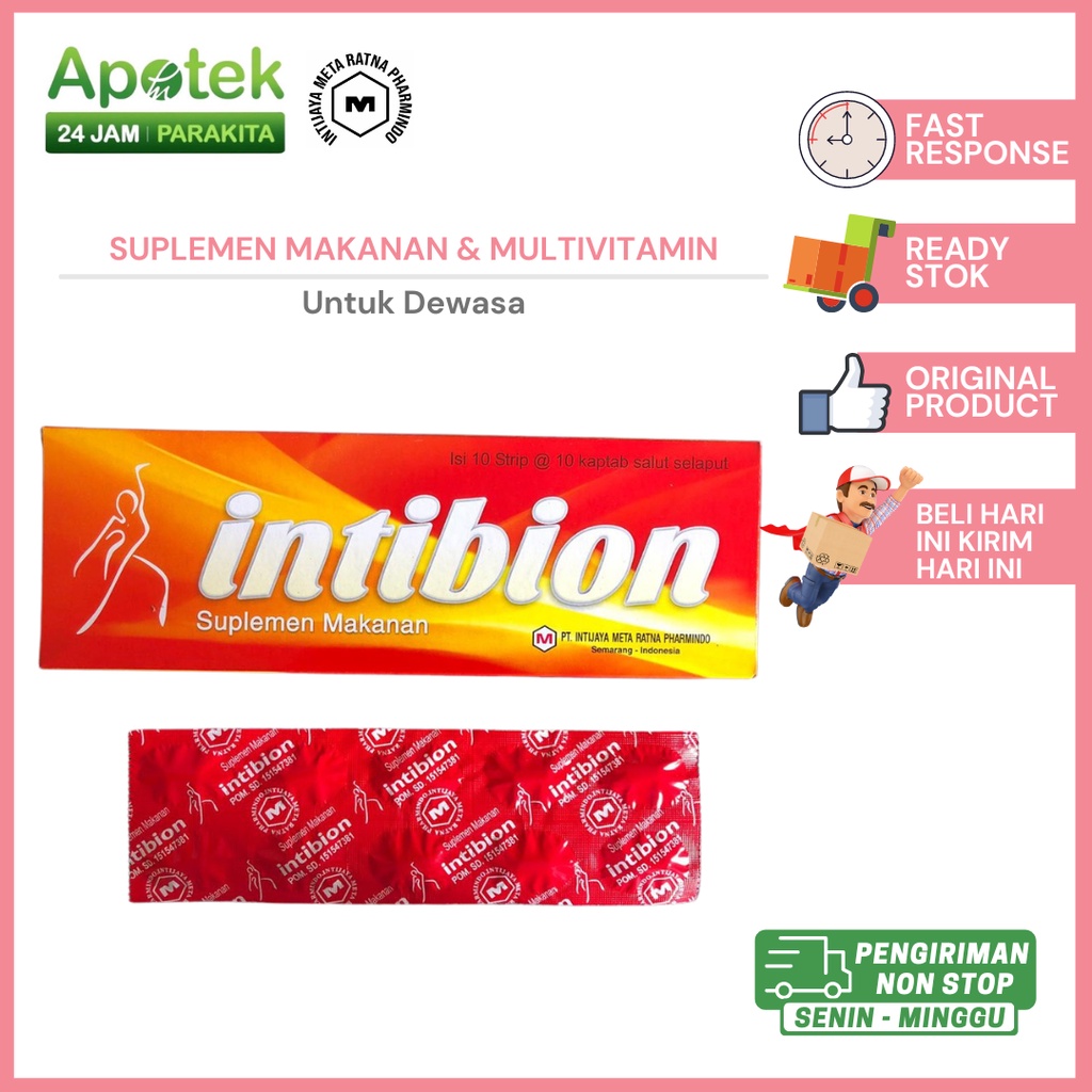 Intibion Multivitamin Penambah Darah/ Suplemen Tambah Darah