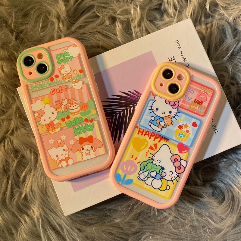 Soft Case Hp Gambar Kartun Anak Perempuan Untuk IPhone 12 / 13 / 14 / 11promax / X / Xs Max / Xr